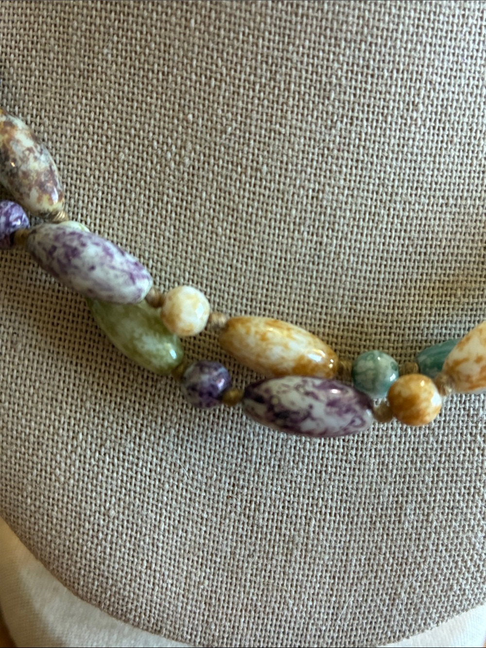 Multicolor Beaded Long Strand Necklace - Picture 3 of 4